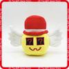 Roblox Steal A Brainrot Plush Toy Square Yellow Stuffed Doll With Red Top Hat White Wings Question Mark Face For Game Fans