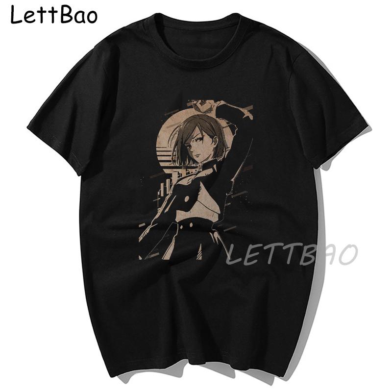 Harajuku T Shirt Jujutsu Kaisen Anime Graphic Tees Men S Clothing Punk Casual Tees Plus Size
