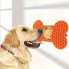 1PCS bone type silicone licking pad for cats and dogs, slow feeding pad for pets, slow feeding pad