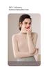 Winter 2023 Women's Slim Fit Cashmere High Neck Pullover Knitwear