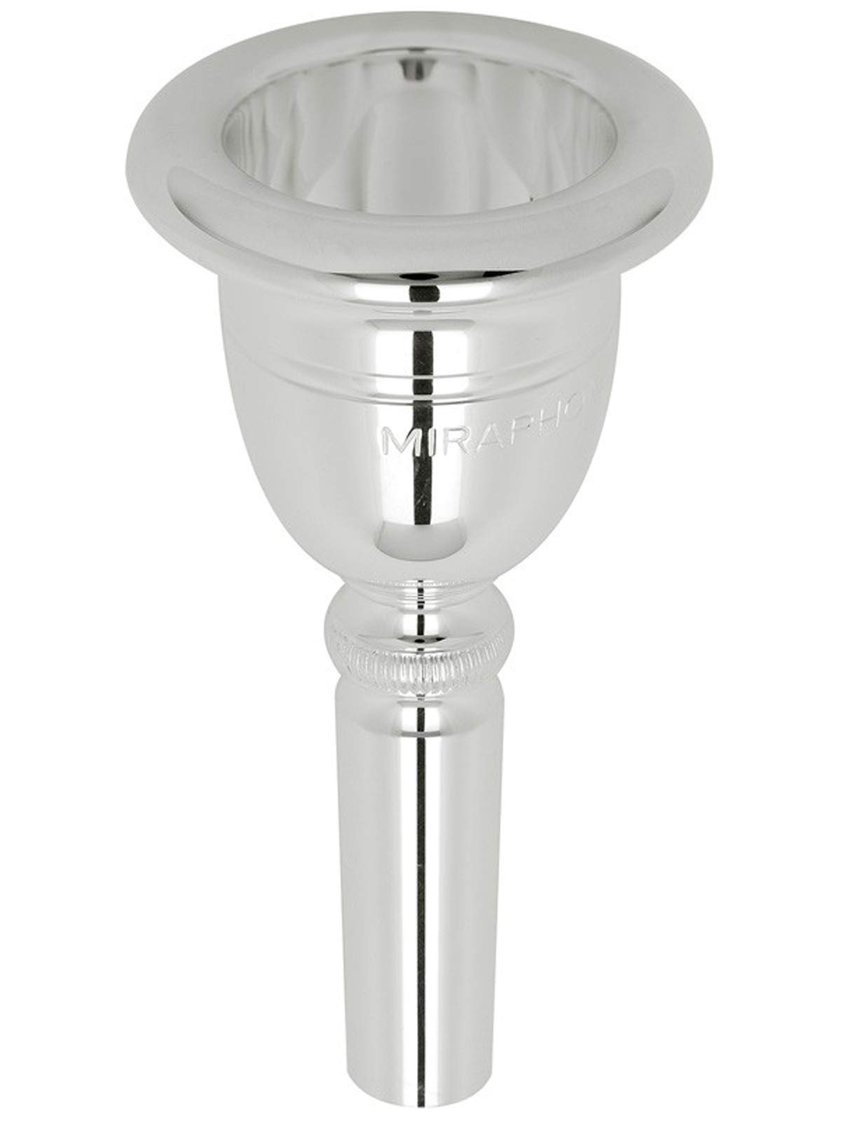 

Miraphone Tuba Mouthpiece American Model Silver Plated Finish TU09(C2)