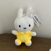 12cm Miffy Keychains Plush Cute Rabbit Keychain for Bag Charm Pendant Phone Cases Accessories