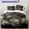 3pcs Pennywise1 Design Cover Set - HD Printed Bedding with 1 Cover and 2 Pillowcases - Perfect for Home and Dorm Decor