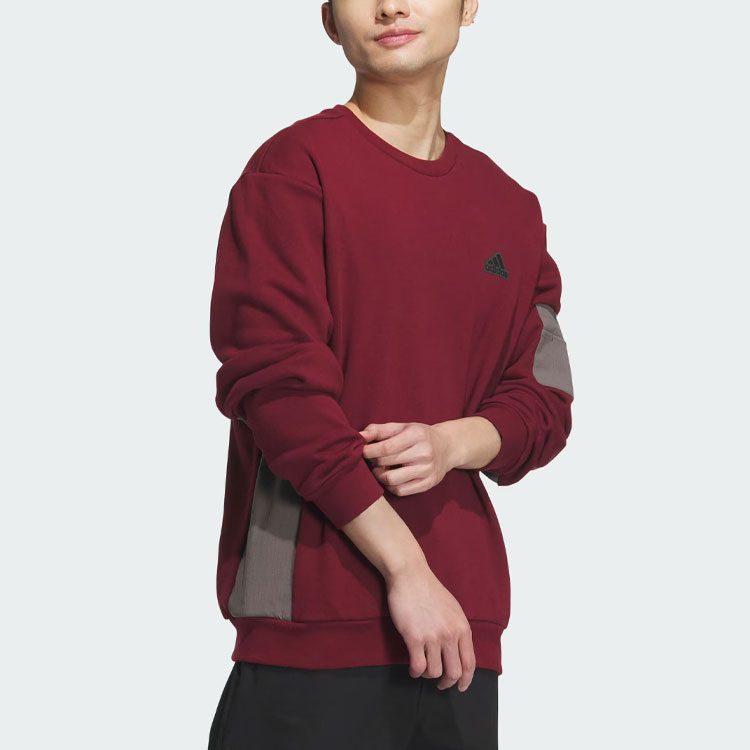 Adidas City Escape Blocking Sweatshirt Men's Dark Red JE8596