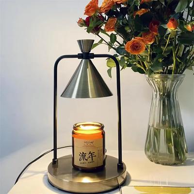 Kerzenwärmer Elektrische Wachsschmelzlampe Dimmbare Aromatherapie Tischlampe Kerzenschmelz-Diffusor Nachttischwärmer Licht