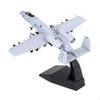 -10 Attacker 1:100 Scale Warthog Diecast Display Model with Stand for Decoration or Gift