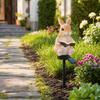 Powered Outdoor Resin Animal Light for Garden Yard Decoration