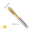 Straight Shank Taps Designed For Efficient Stainless Steel Threading On Machine Enhances Durability In Machine Threading