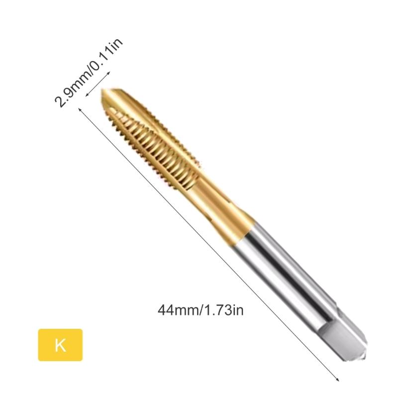 Straight Shank Taps Designed For Efficient Stainless Steel Threading On Machine Enhances Durability In Machine Threading