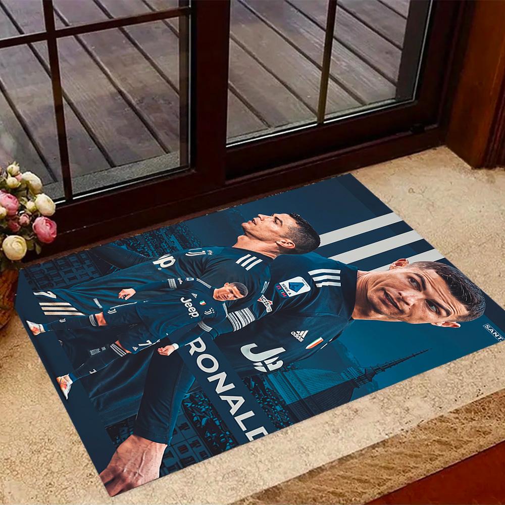 Champion's Glory Celebration Floor Mat Perfect for Dormitory Living Rooms Balcony Study room Anti-slip Rug Office home decor Wedding Party Gift