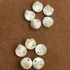 20Pcs, Natural Shell Beads with Hole, Boho Round Loose Beads, 15mm, for DIY Necklace Bracelet Accessories, Jewelry Making Crafts, Christmas Gifts