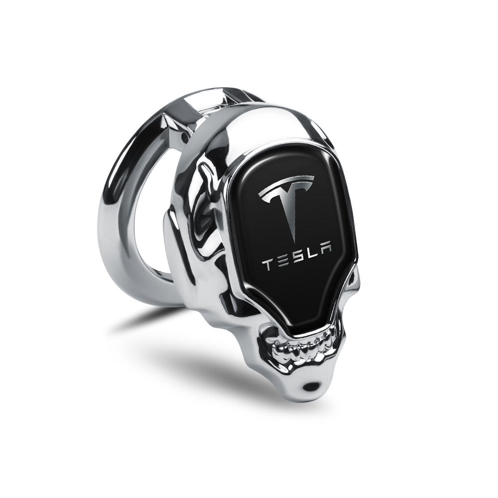 

1pc Car Engine Start Stop Switch Button Cover Decorative Cover Sticker Auto Accessories For Tesla Model Y 3 S X Roadster Bonina For Tesla