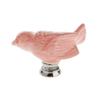 Bird Shape Ceramic Knobs DIY Door Drawer Cupboard Pull Handle Furniture Kitchen and
