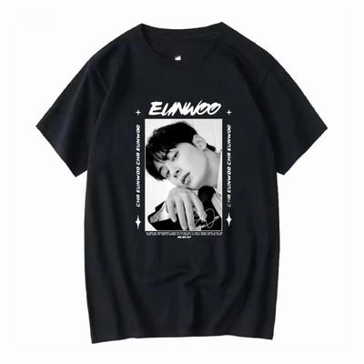 Cha Eunwoo Suho True Beauty T Shirt Gift Fans New Vintage Washed Streetwear Graphic Stretched Fashion Designer Clothes Casual