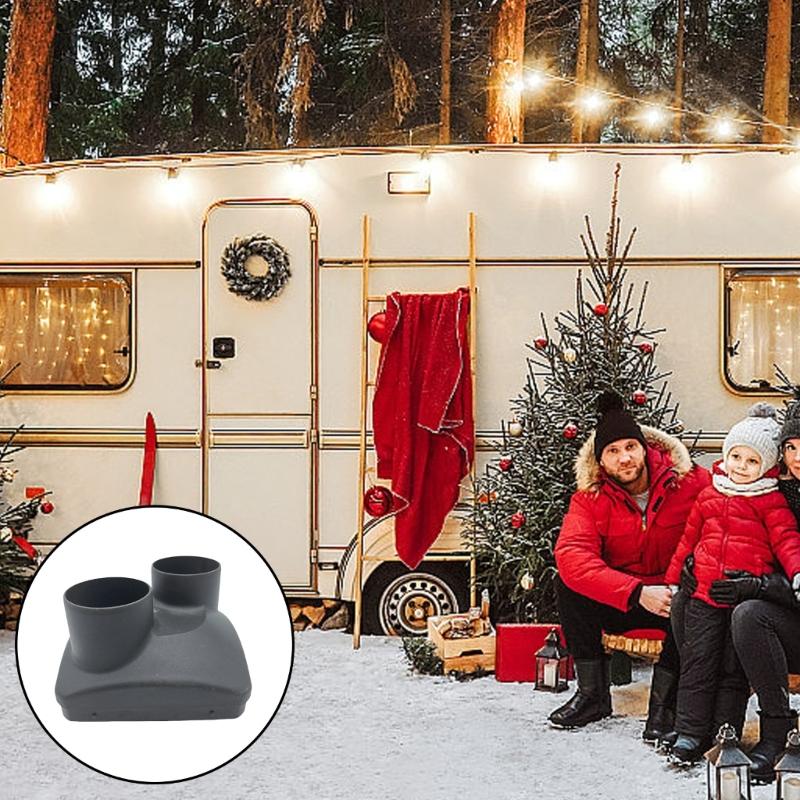 Powerful 5KW Parking Heater Quickly Heats Vehicles With Double Outlets&60mm Vent For Trucks Motorhomes In Cold Climates