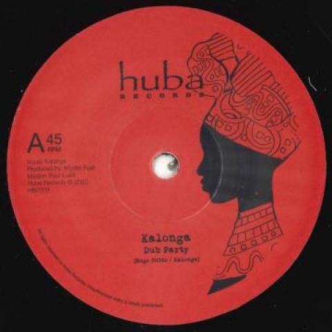 7inch Record KALONGA / MYSTIC FYAH - Dub Party / Party In Dub HB7003 Huba Records EU 2021 Europe Reggae, Ska & Dub