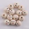 10 Pack Handcrafted Beads Wood Loose Beads Natural Wood Beads Wood Material Beading Supply Perfect for DIY Crafts Gifts