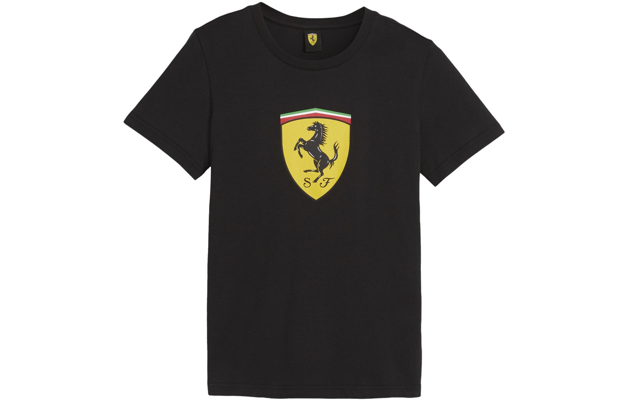 PUMA Kids T Shirts Crew Neck Moderate 623822-01 152