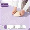 Large Silicone Kneading Mat - Food Grade, Thick, Multipurpose for Baking and Dough