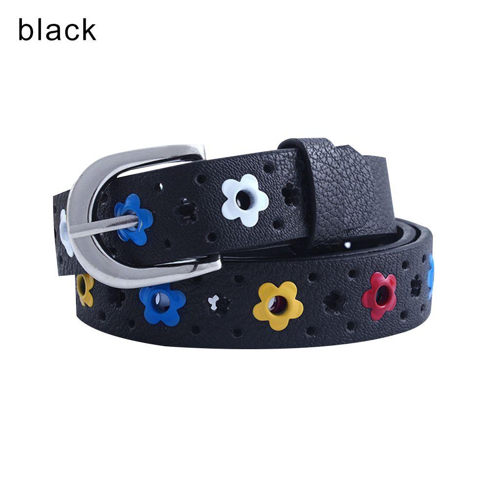 Dress Decoration Fashionable Colorful Waistband Faux Leather Belt Waist Belt Kids Belt