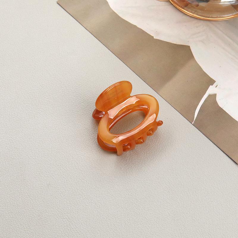 Acetate Small Hairpin, Female High-End Back Of The Head, Semi-Tied Hair Grab Clip, Headgear, Simple Hairpin Hair Accessories