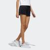 (WMNS) adidas Colorblock Shorts Asia Sizing 'Black White' Women's FM6130