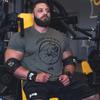IR Series Hard Core Short Sleeve Tshirt Sport Print Round Neck Simple Sweat Absorbent Fitness Mens Clothing Training Loose
