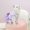 Sweet Dog Dress Cute Pet Clothes Cat Apparel Summer Pet Princess Skirt  Chihuahua Poodle