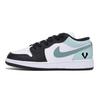Air Jordan 1 Rezistente la abraziune Joasă Vintage Pantofi de Baschet Bărbați Negru Albastru 553558-131(Echipa85-)