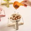 Pet Slow-feeding Bowl with Iron Stand, Neck-protecting Cat Food Bowl, Anti-spill Bowl Stand, Pet Bowl