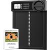 Automatic Chicken Coop Door - Aluminum Alloy, LCD Timer, Anti-Pinch Sensor, 3×AA