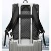 PVC Leather Bag with Cover for Men  Large Laptop Backpacks  Male Teenager Backpack  Boys  Business Bags