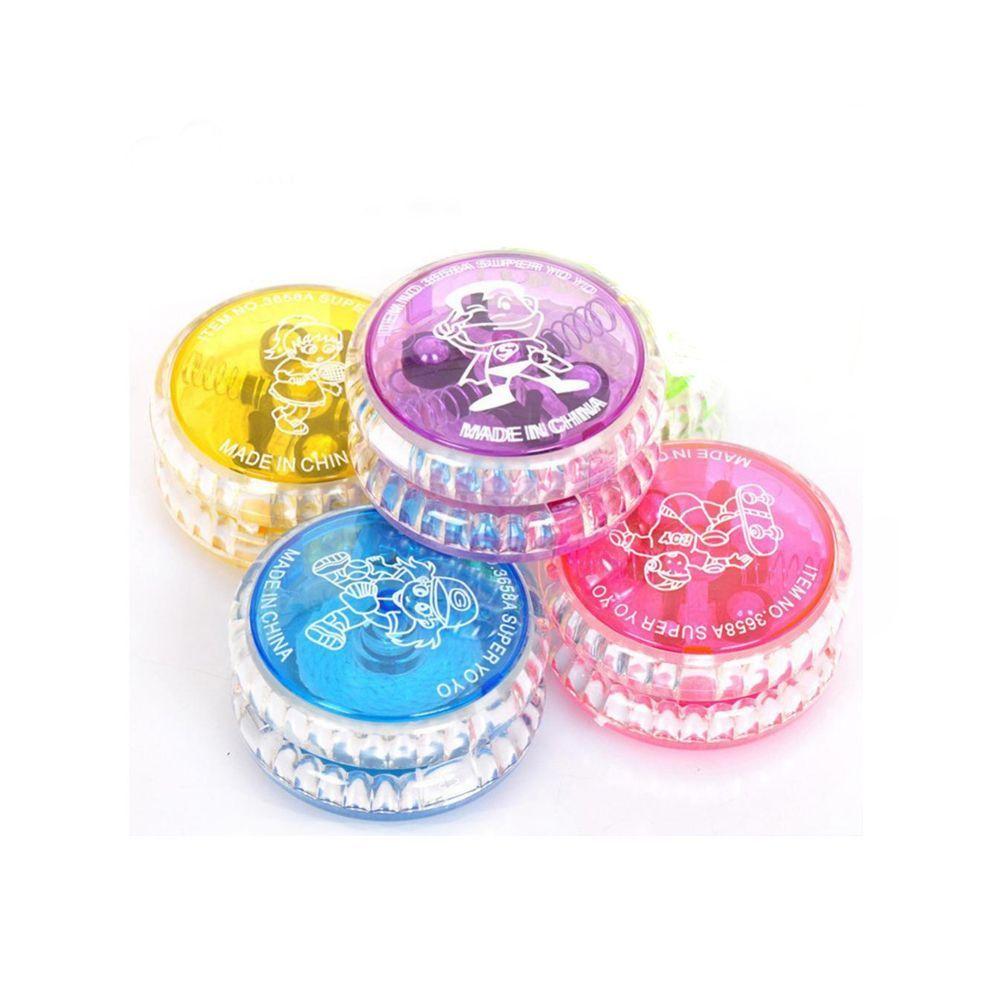 Funny Luminescent Children Hand-Eye Development LED Flashing Yoyo Classic Toy