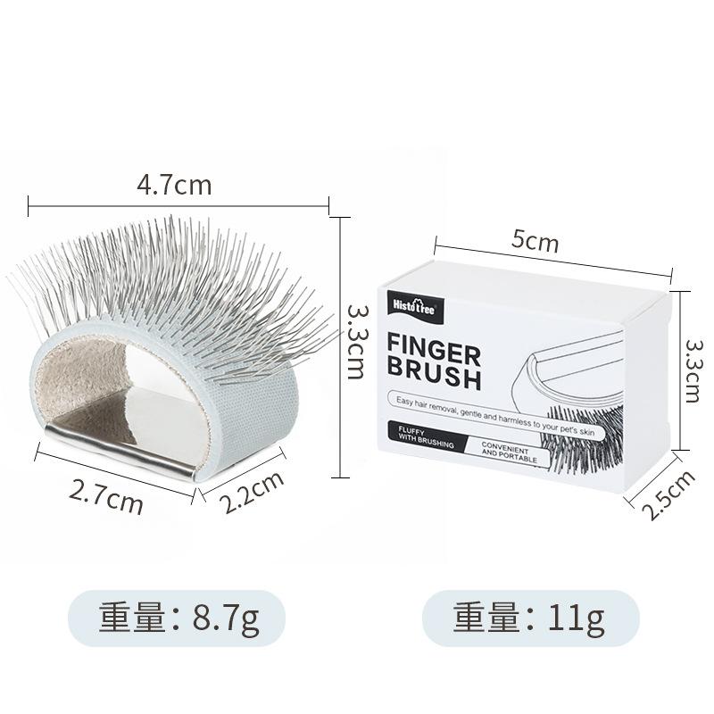 

Pet Mini Needle Cleaning Comb For Puppy Kitten Dog Cat Easy Open Knots Remove Prune Hair Portable Finger Comb Pet Clean Supplies