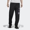 Adidas Originals Fb Track Pants With Abstract Print Men Bottoms Black ED9359
