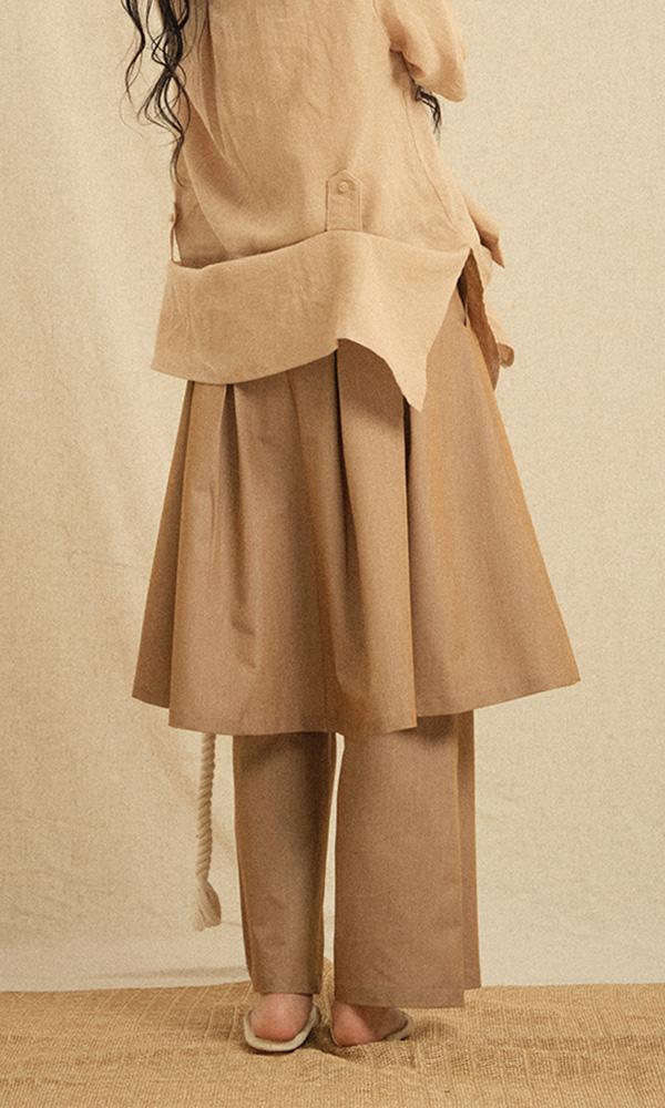 Lekyulli Skirt Pants Beige (Ver. 26Ss)