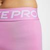 Nike Pro Sport Shorts Damen Hellrosa/Weiß Moderat
