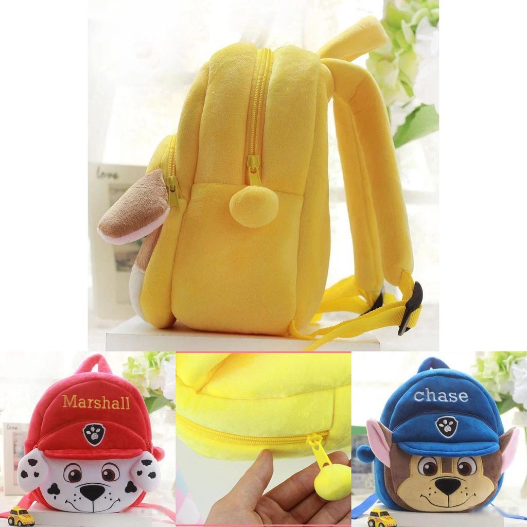 Sac à dos en peluche Pat' Patrouille Sac à bandoulière doux pour enfants Sac d'école Cadeau