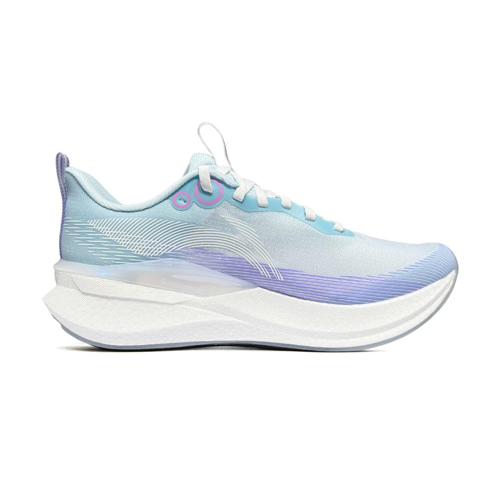 New LINING Red Hare 8PRO Running Shoes Women's Low Top White Green ARPV006-5