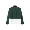 Anta SS22 Colorblock Zip-Up Long Sleeve Woven Jacket Unisex Outerwear Green 152238601-2