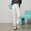 Ese-Y Women's Stretch Cropped Straight-Leg Jeans