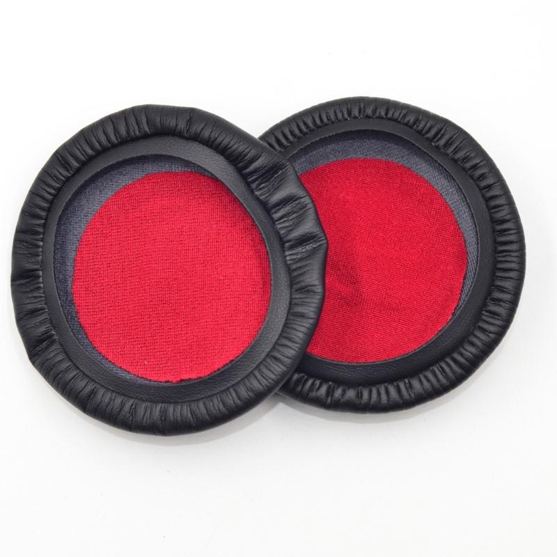 Soft Protein Leather Earphone Cushions with Sponge Padding Breathable Foam Ear Cushions Pair for BlackWire 7225 5200