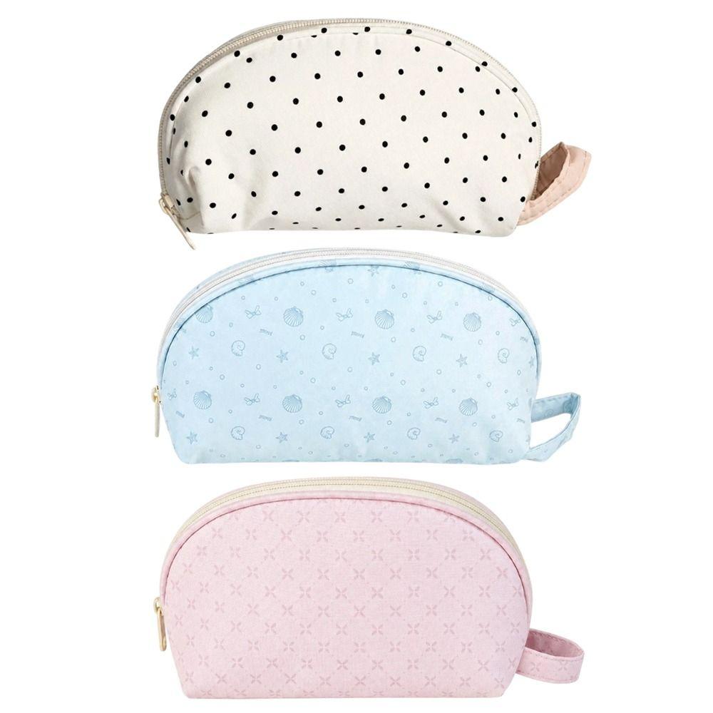 Large Capacity Pencil Case Polka Dot Pattern Stationery Bag Stationery Organizer  School Supplies
