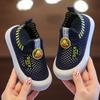 Children's Casual Shoes New Non-Slip Flyknit Shoes Soft Sole Boys and Girls Baby Shoes Slip-On Versatile Breathable Mesh Shoes