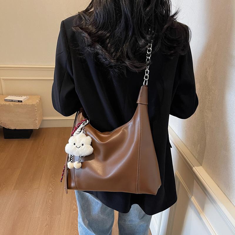 Tote Bag Commuter Large Capacity Shoulder Bag Women's Chains Crossbody Bag