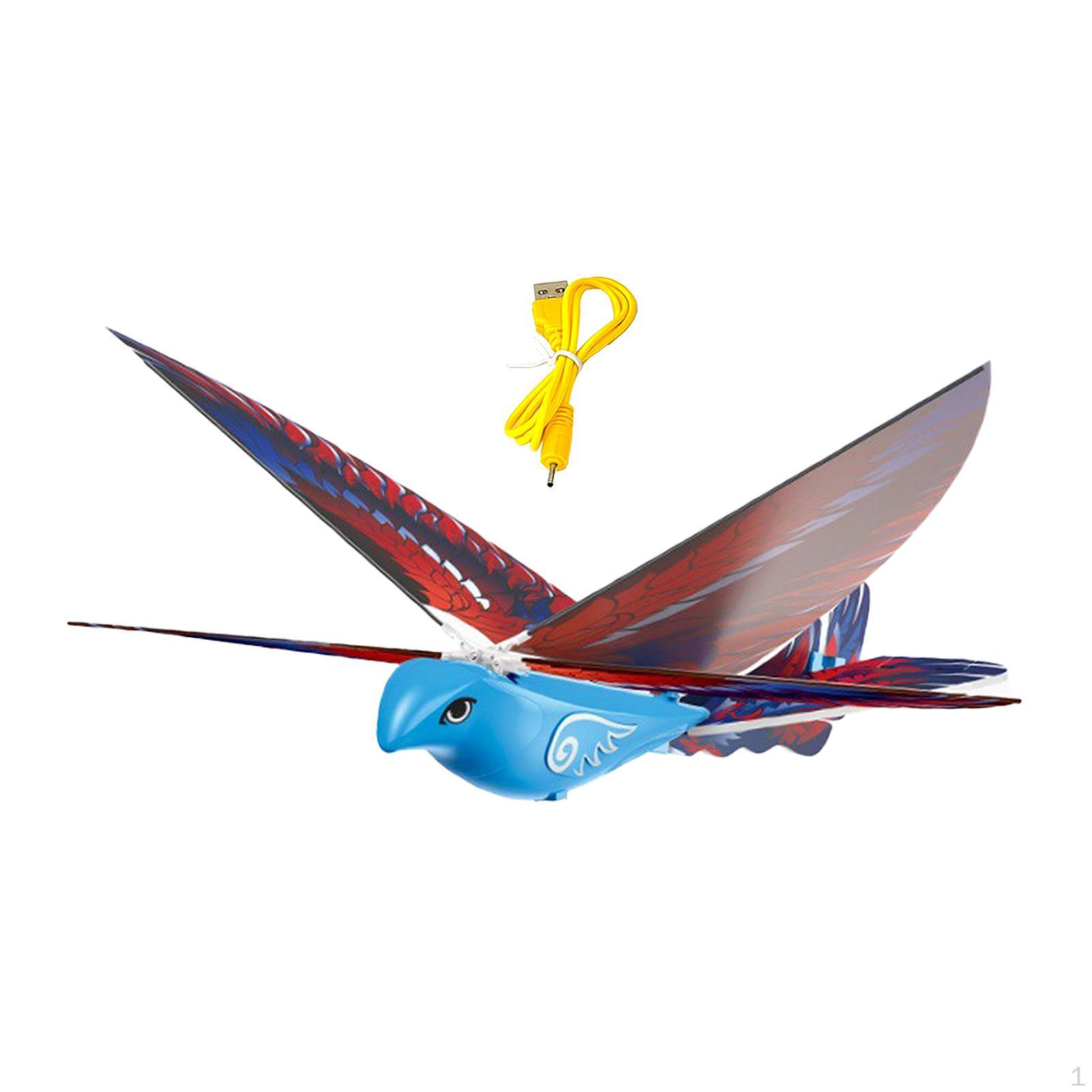 

Электрическая игрушка-птица для детей, летающая на радиоуправлении на открытом воздухе синий