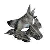 Animal Wolf Head Mask Halloween Masquerade Party Performance Supplies Werewolf Handmade DIY
