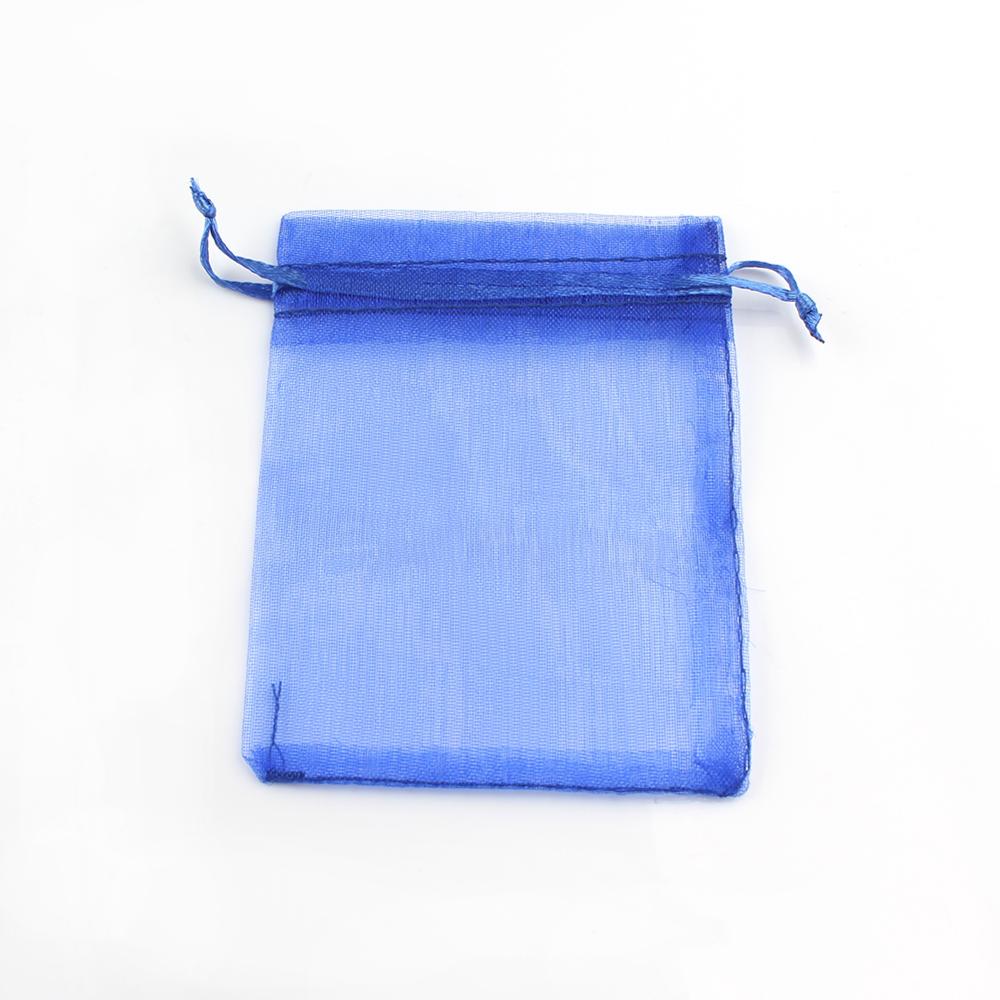 100 Stück Mehrfarbige Geschenk-Organzabeutel 5x7 7x9 9x12 10x15cm Mit Kordelzug Hochzeitsparty-Dekoration Geschenkbeutel Display-Verpackung Schmuck