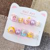 Handmade Cute Star & Kids Cartoon Nail Art Stickers In Playful Colors