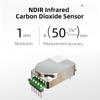 Home and Outdoor Portable LCD Digital Carbon Dioxide Detector Mini 3 in 1 Air Quality Tester Multifunction CO2 Gas Thermometer Hygrometer Touch Sensor